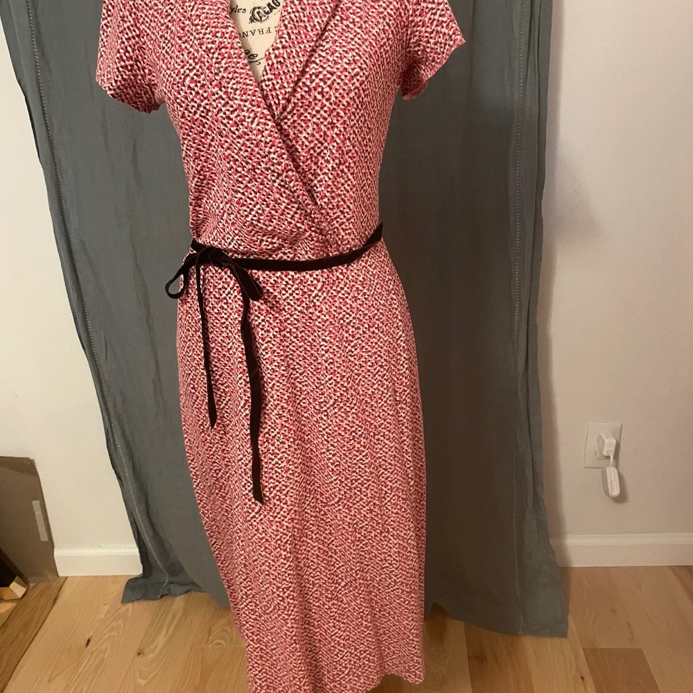 Wool blend dress